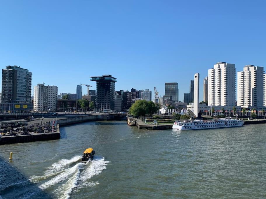 Stunning View Apt Free Parking Lejlighed Rotterdam Eksteriør billede