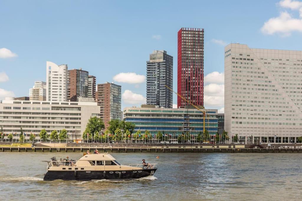 Stunning View Apt Free Parking Lejlighed Rotterdam Eksteriør billede