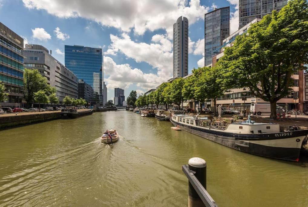 Stunning View Apt Free Parking Lejlighed Rotterdam Eksteriør billede
