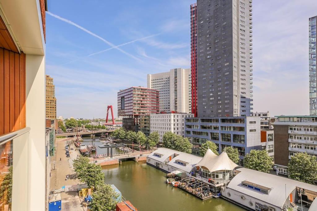 Stunning View Apt Free Parking Lejlighed Rotterdam Eksteriør billede